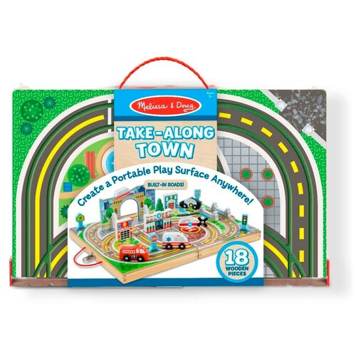 фото Транспортный набор в чемоданчике"службы спасения" melissa doug 40141 melissa & doug