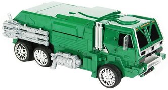 Робот-трансформер MZ Военный грузовик 2809P, зеленый