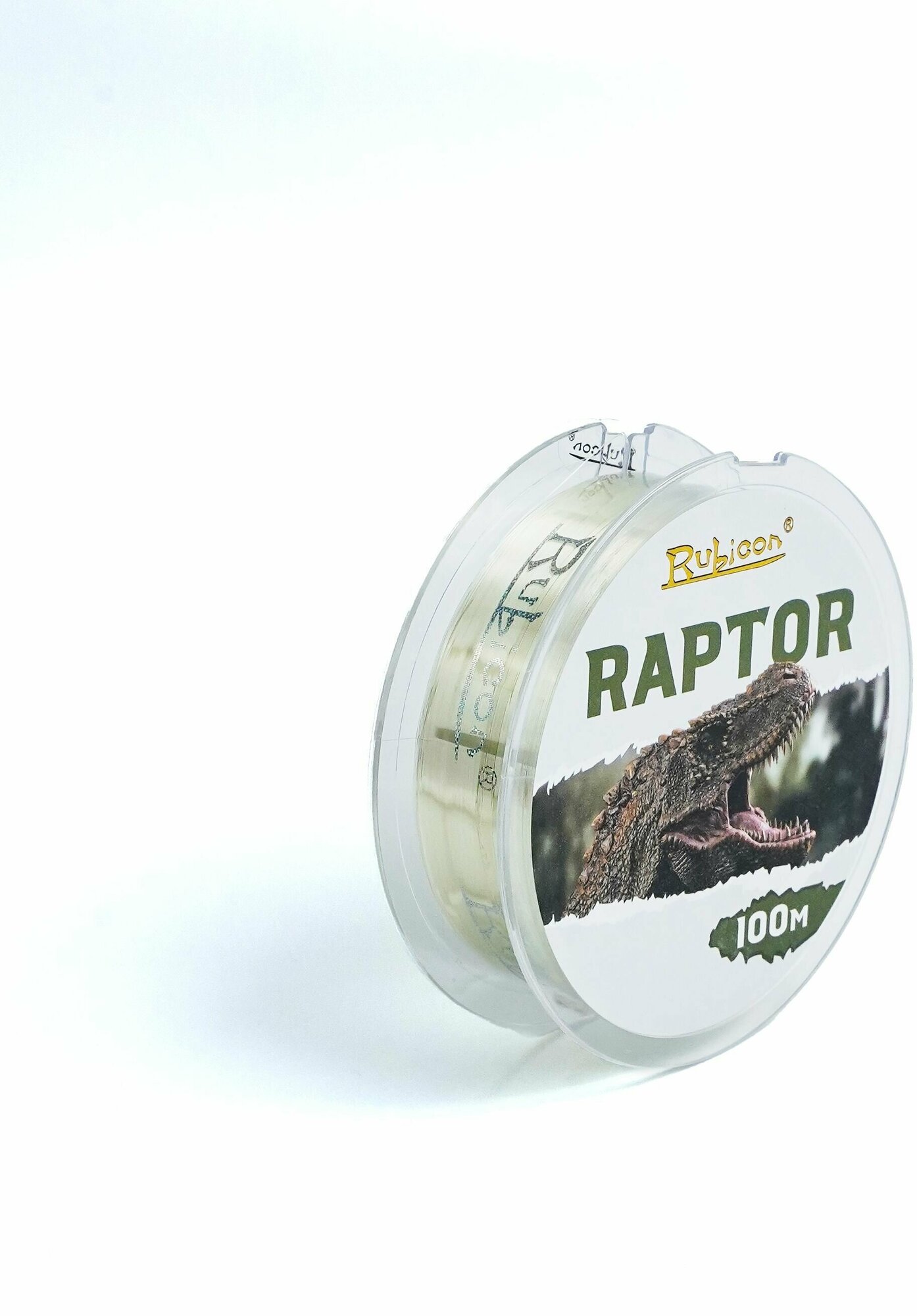 Монофильная леска для рыбалки RUBICON Raptor 100 м 018 мм (green)