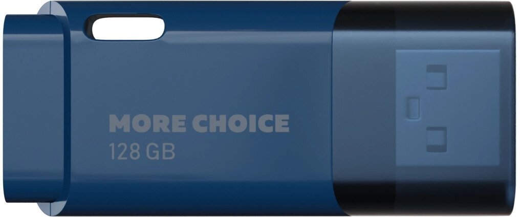 Накопитель USB 2.0 128GB More Choice Black - фото №9