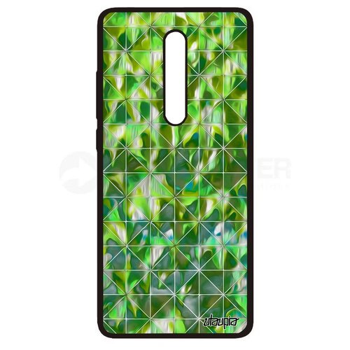 фото Чехол для xiaomi mi 9t, "плиточный мотив" текстура орнамент utaupia