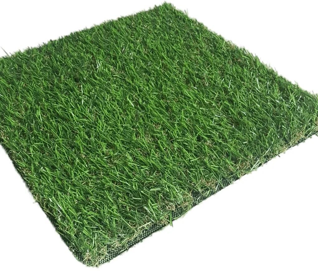 Трава искусственная Grass Fantas 18 4 Tones 18мм 2х1м 100% PP зелено-желтая