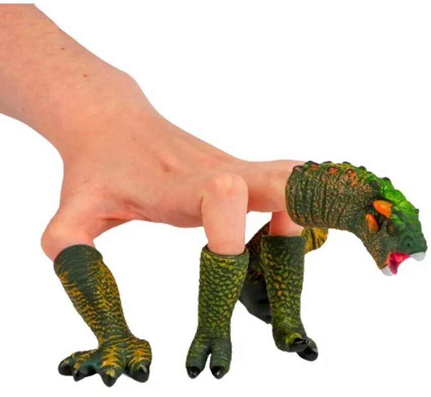 Фигурка динозавра "Игуанодон" на пальцы