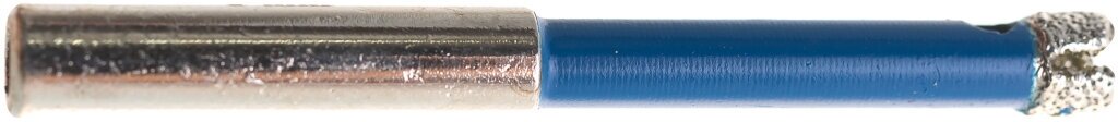 Алмазное трубчатое сверло по керамике и стеклу ЗУБР Профессионал Р60, трехгранный хвостовик, 4 мм, для дрели 29850-04 - фотография № 4