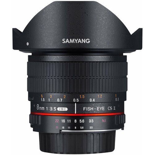 Samyang 8mm f/3.5 AS UMC CS Fish-eye II Pentax K