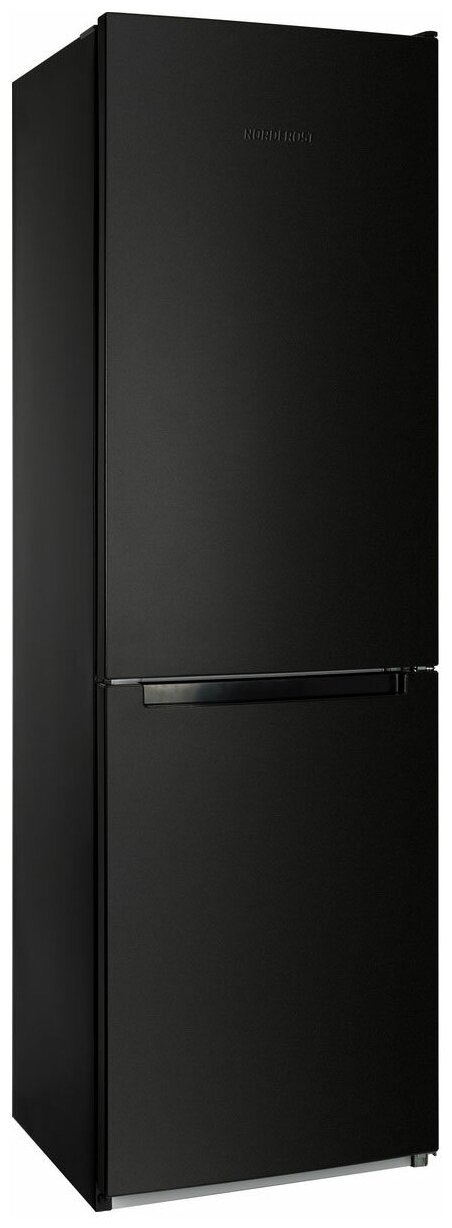 Холодильник NORDFROST NRB 152 B двухкамерный, 320 л объем, черный матовый