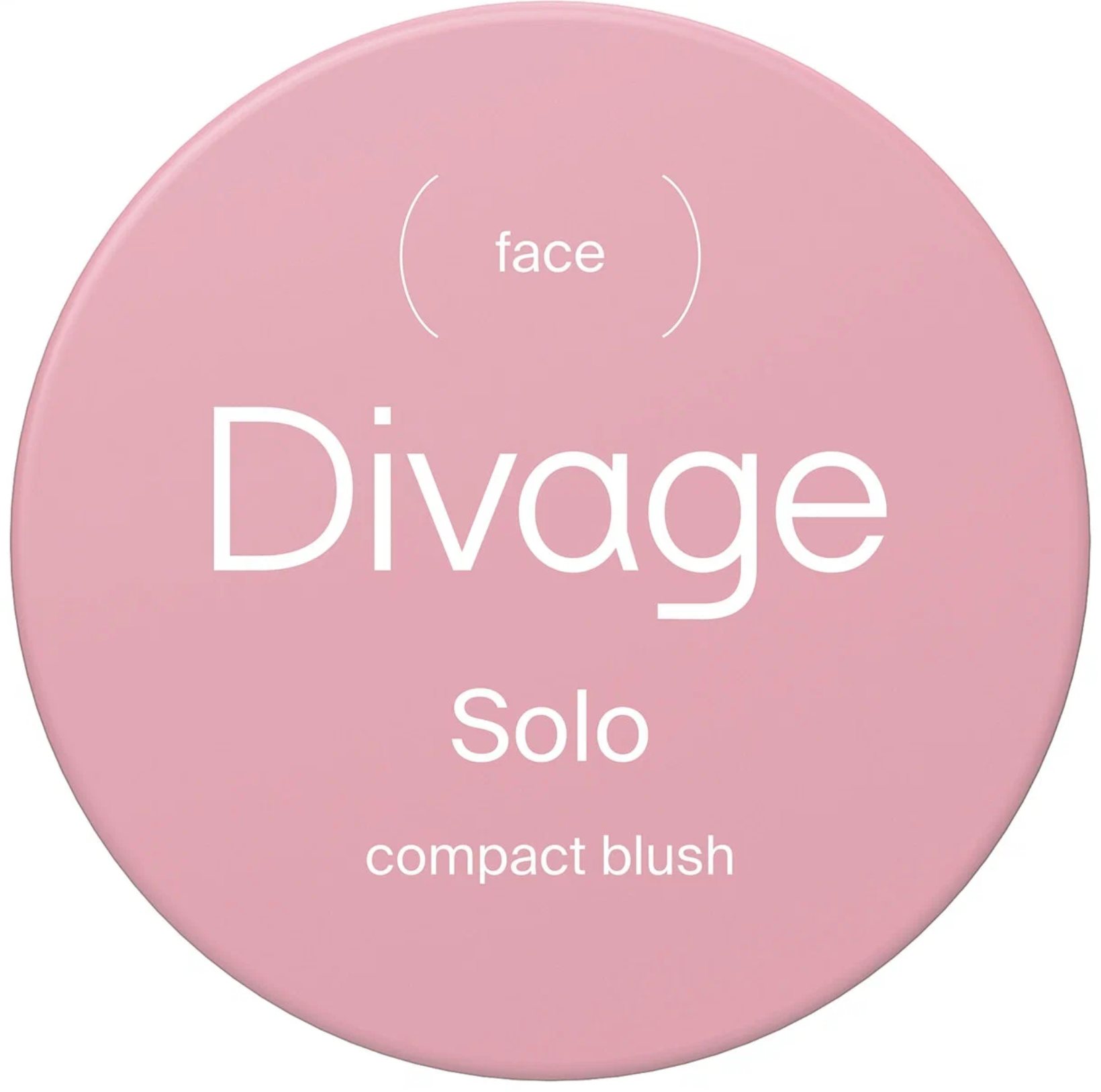 Дивейдж / Divage - Компактные румяна для лица Solo compact blush тон 03, 2 г