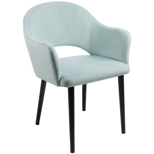 фото Обеденный стул av 301 , цвет: микровелюр светло-голубой 20 алвест