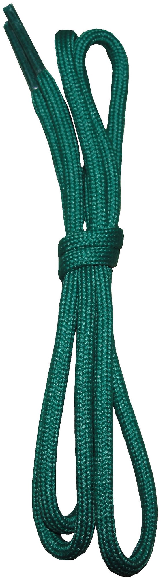 Шнурки орион 100см круглые зеленые - фотография № 1