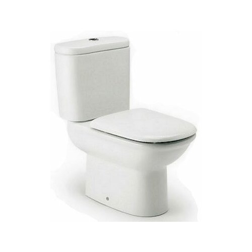 Унитаз Roca GIRALDA напольный, горизонтальный выпуск, с крышкой-сиденьем (342466000)