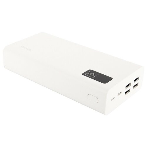 Perfeo Powerbank MOUNTAINS 30000 mAh/LED дисплей/PD + QC 3.0/Type-C/4 USB/Выход: 3A, max 22.5W/White (PF_D0162) perfeo powerbank mountains 30000 mah led дисплей pd qc 3 0 type c 4 usb выход 3a max 22 5w white pf d0162