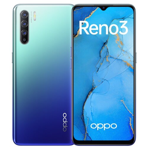 фото Смартфон oppo reno 3 8/128gb, синий