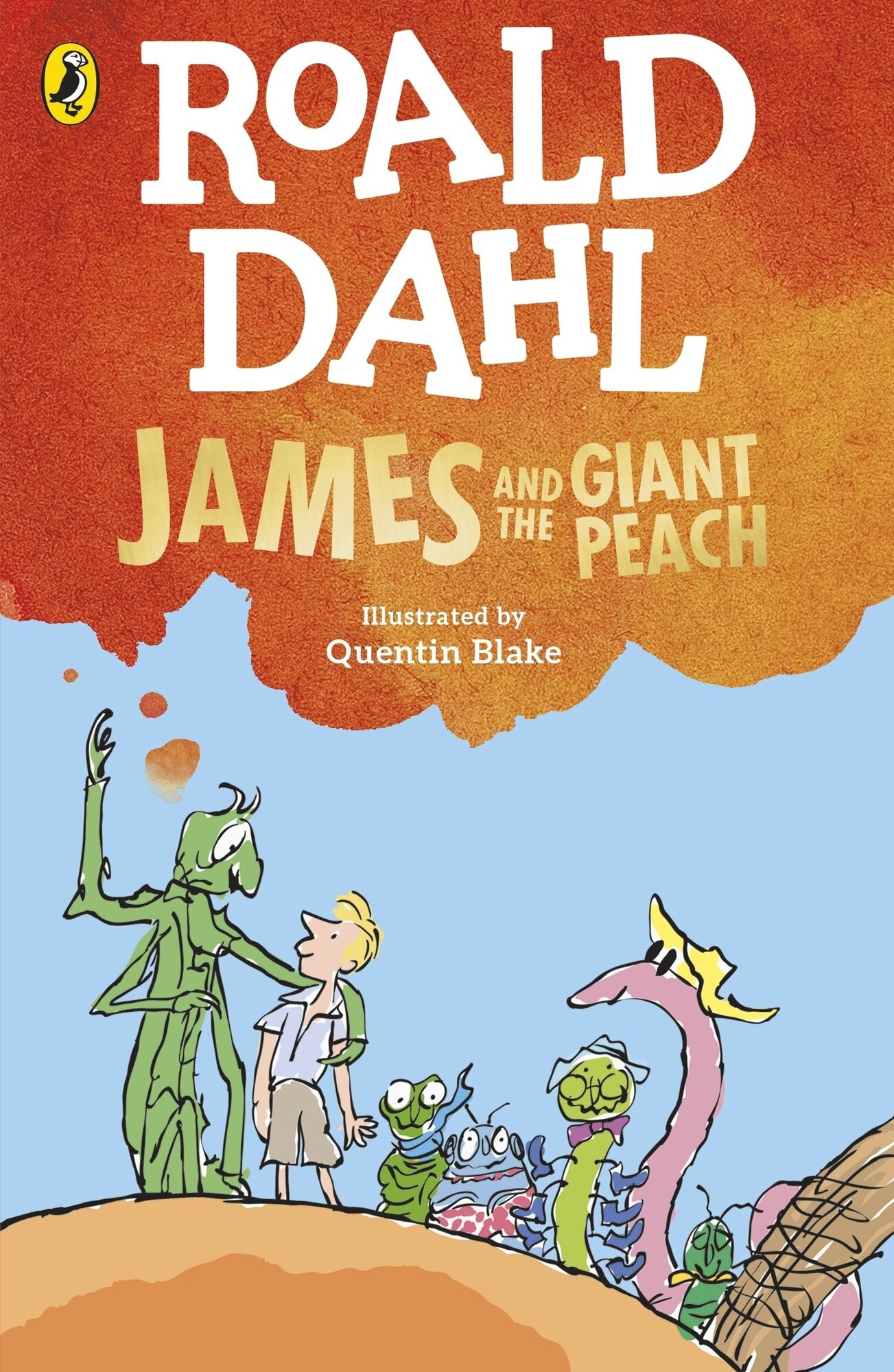 James and the Giant Peach / Dahl Roald / Книга на Английском / Даль Роальд