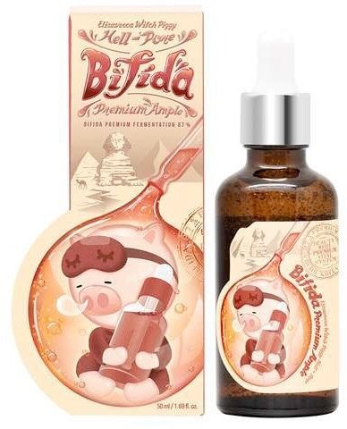 Elizavecca Witch Piggy Hell-Pore Bifida Premium Ample 50 мл Восстанавливающая ночная сыворотка с бифидобактериями