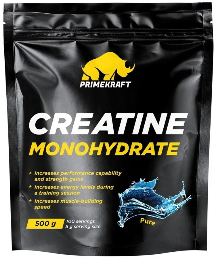 Prime Kraft 100% Pure Creatine Monohydrate (500г)