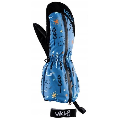 фото Перчатки горнолыжные viking snoppy blue (inch (дюйм):2)