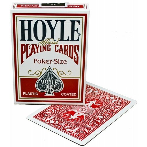 Игральные карты Hoyle Standard красный (Хойл Стандарт) hoyle t survivor