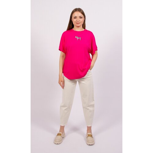 Y232039/Y239233 Футболка женская фуксия MIRA MIA