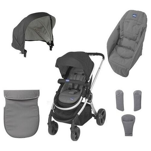 фото Chicco набор аксессуаров urban anthracite