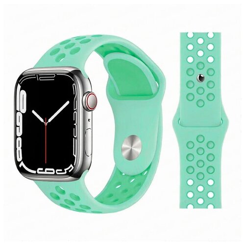 зеленый, мятный