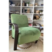 Кресло Балатон для отдыха дома зеленое