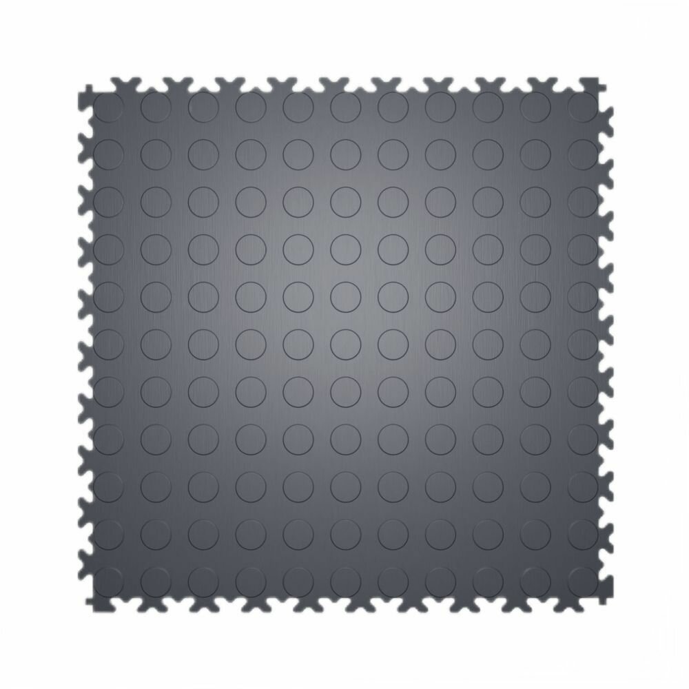 фото Плитка ПВХ LT light graphite Coin PVC 500X500X5 43 класс