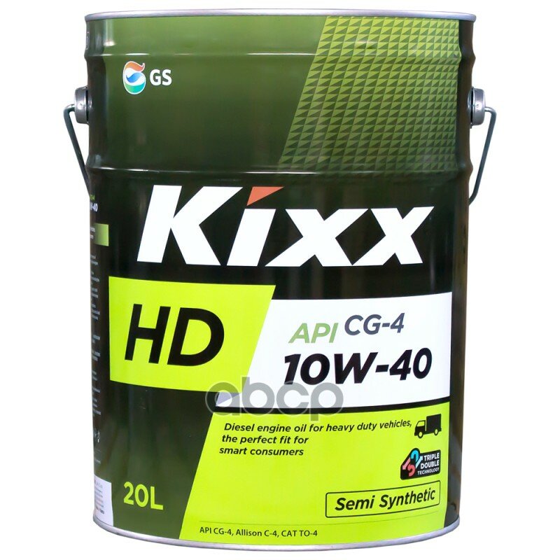 Kixx Kixx Hd 10W40 Cg-4 20Л | Semi-Synthetic