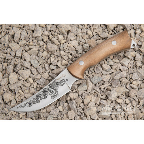 нож егерский aus 8 дерево Нож Гюрза-2 (AUS-8, дерево)