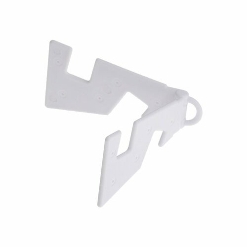 Подставка для телефона LuazON брелок складная белая 439₽