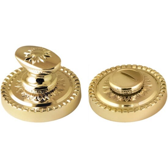 Ручка поворотная Armadillo BK6. R. CL55 (WC-BOLT BK6/CL) GOLD-24 золото24К