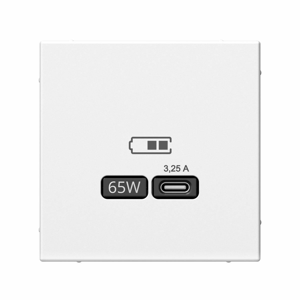 Высокоскоростная розетка USB тип-С Systeme Electric (Schneider Electric), ArtGallery, аквамарин - фото №1