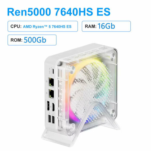 Мини Пк GenMachine Ryzen 5 7640HS ES 16gb/500gb