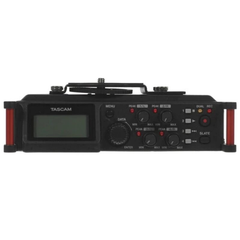 Портативный рекордер Tascam "DR-70D", профессиональный, до 4 каналов, 24 бит/96кГц