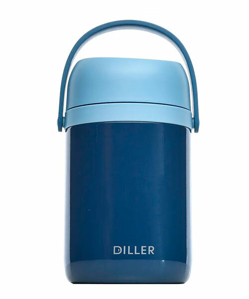 Термоконтейнер для еды 3 секции, 1,9 л Diller () — фото 1