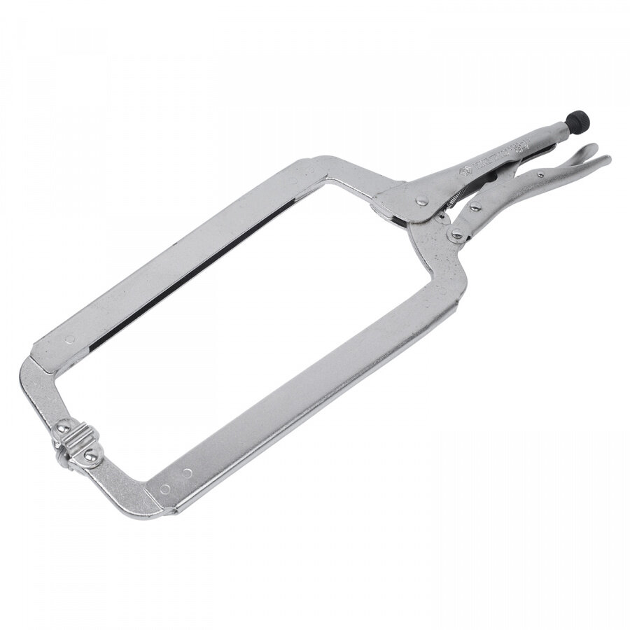 KING TONY Зажим с фиксатором 450 мм, С-образный, с подвижными губками 6625-18