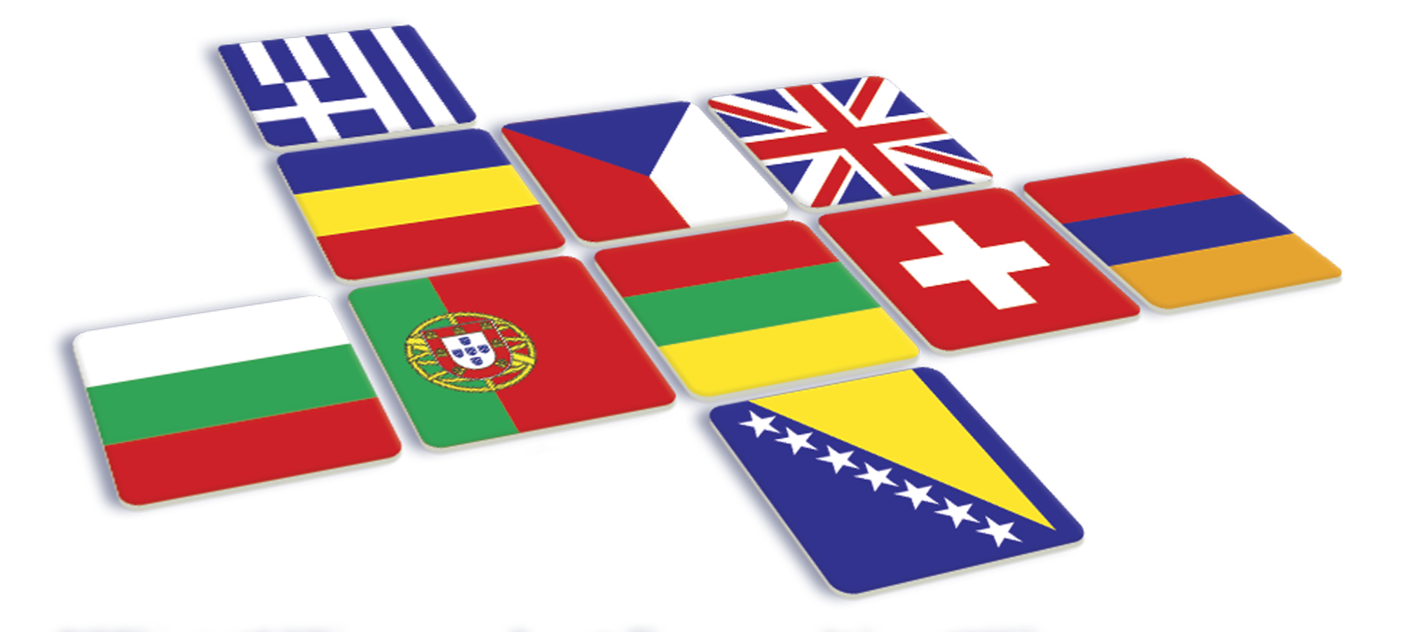 Настольная игра Флагомино Европа — фото 1