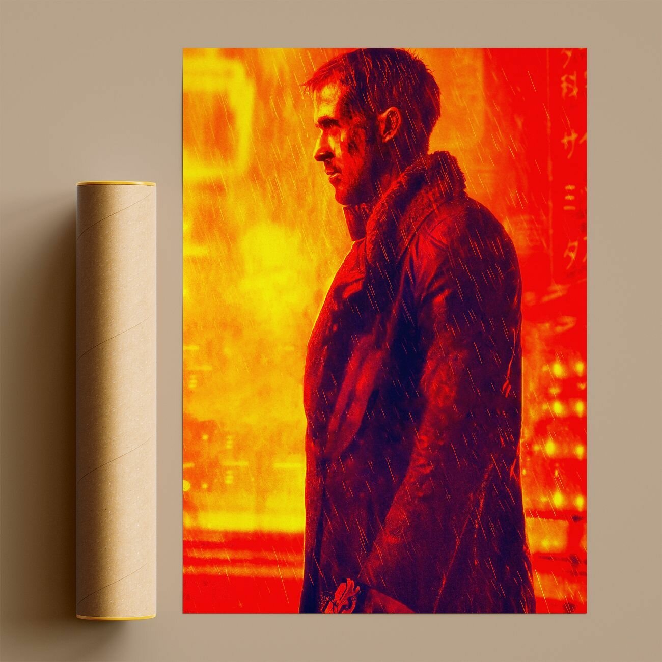 Постер Бегущий по лезвию 2049 30х40 см без рамы/ Blade Runner 2049/ Плакат к фильму, в подарок