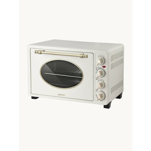 Мини-печь HOTTER HX-27 с конвекцией, 27 л, 1500 Вт, бежевая — купить, цена, характеристики
