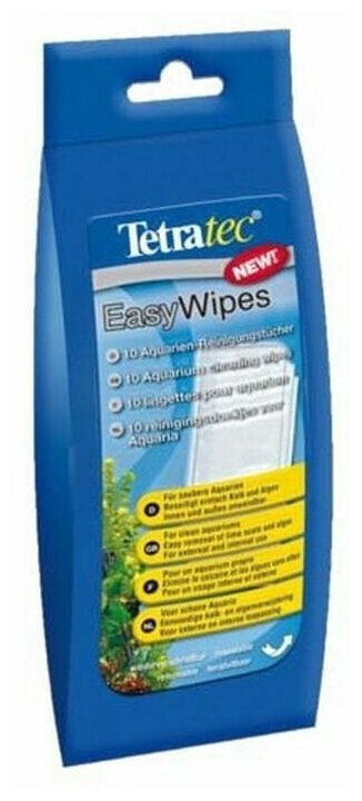Чистящие салфетки Tetra EasyWipes 10 шт.