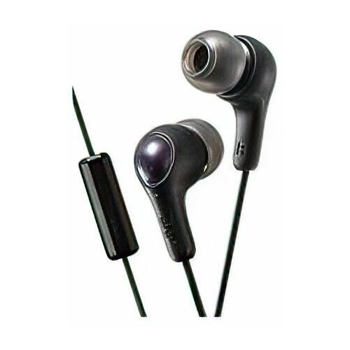Проводные внутриканальные наушники JVC Gumy Plus с коннектором 35 мм HA-FX7M Оливковый чёрный Olive Black 86900₽
