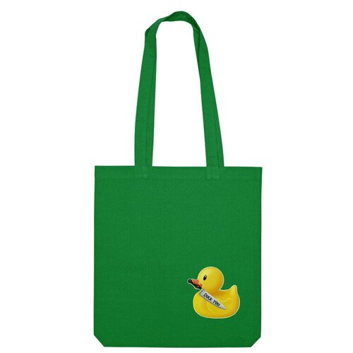 фото Сумка шоппер us basic, зеленый