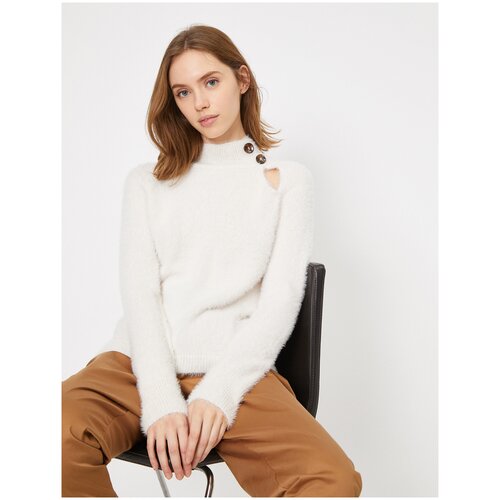 фото Свитер koton, размер l(40), 002 экрю