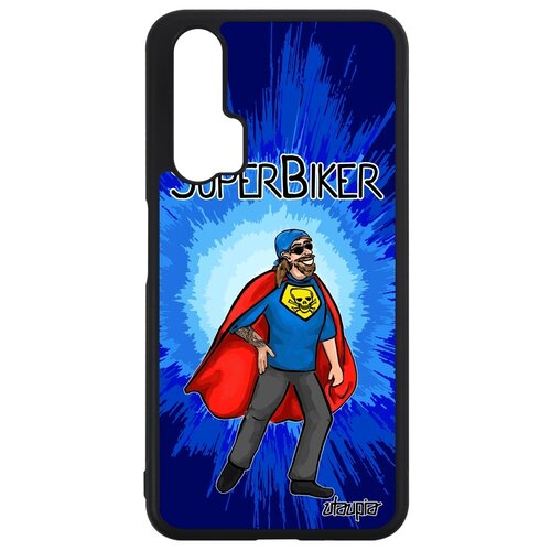 фото Чехол на мобильный huawei nova 5t, "супербайкер" байкер супергерой utaupia