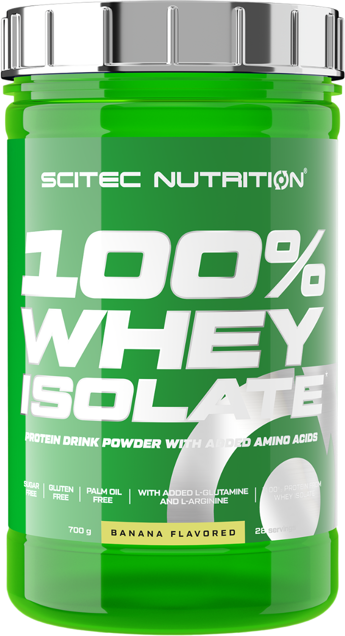 Scitec Nutrition 100% Whey Isolate 700 гр (банан)