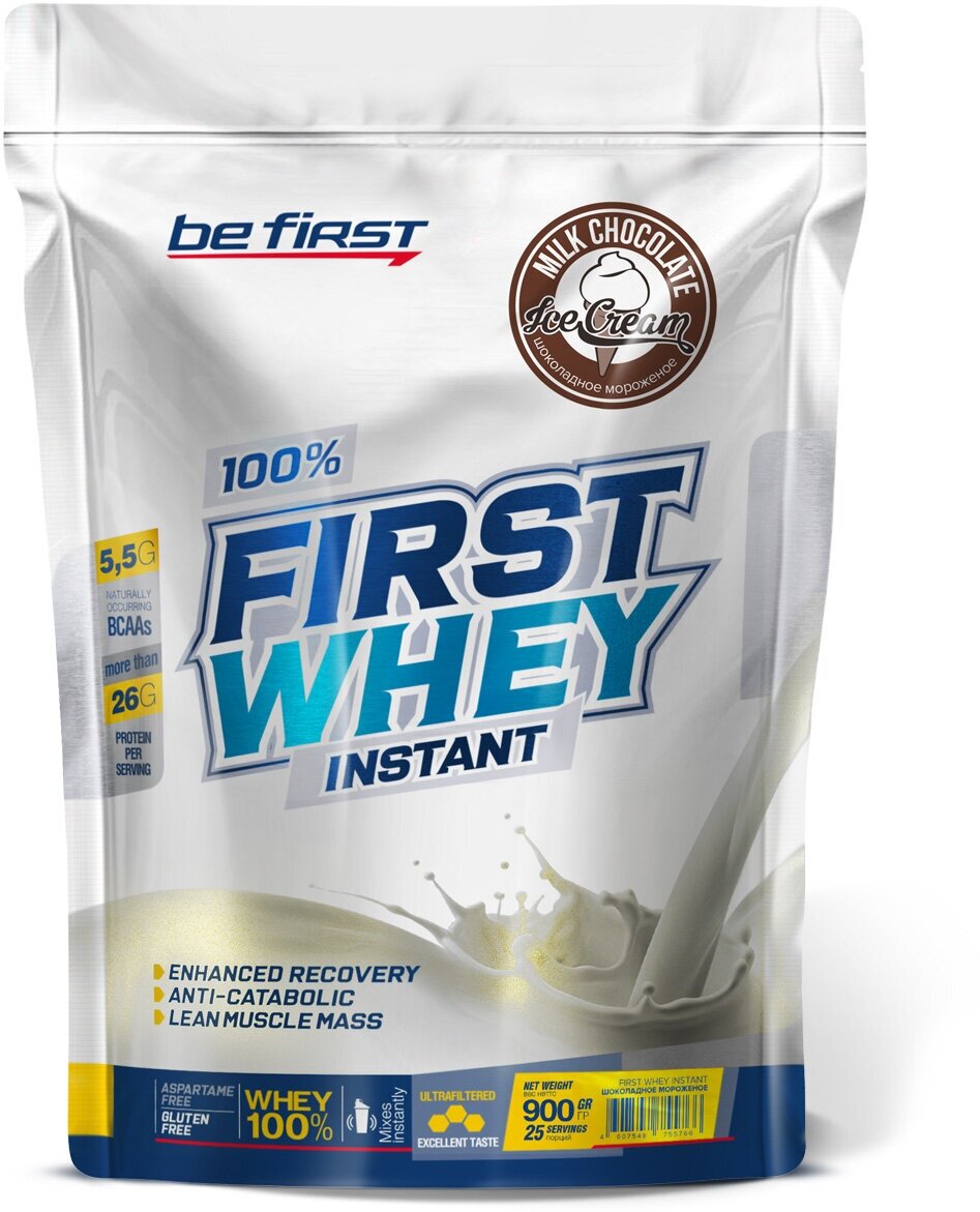 BeFirst, First Whey Instant, 900г (шоколадное мороженое)