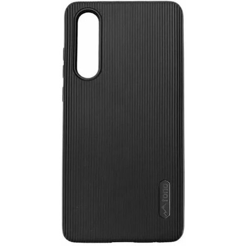 Чехол для смартфона Fono Pro, рифленая для Huawei P30, черный