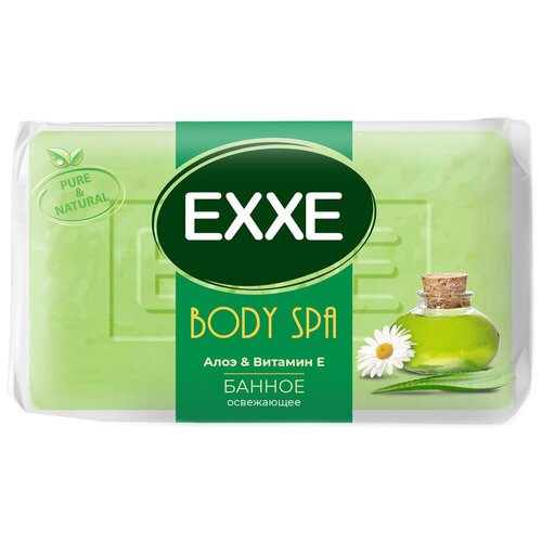 EXXE Мыло кусковое Body Spa Алоэ & витамин Е алоэ вера, 160 г