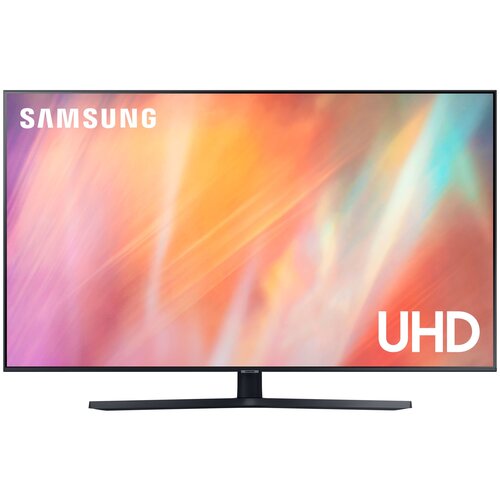 75 Телевизор Samsung UE75AU7500U 2021 VA RU, titan gray телевизор samsung ue43au7500u 43 2021 titan gray