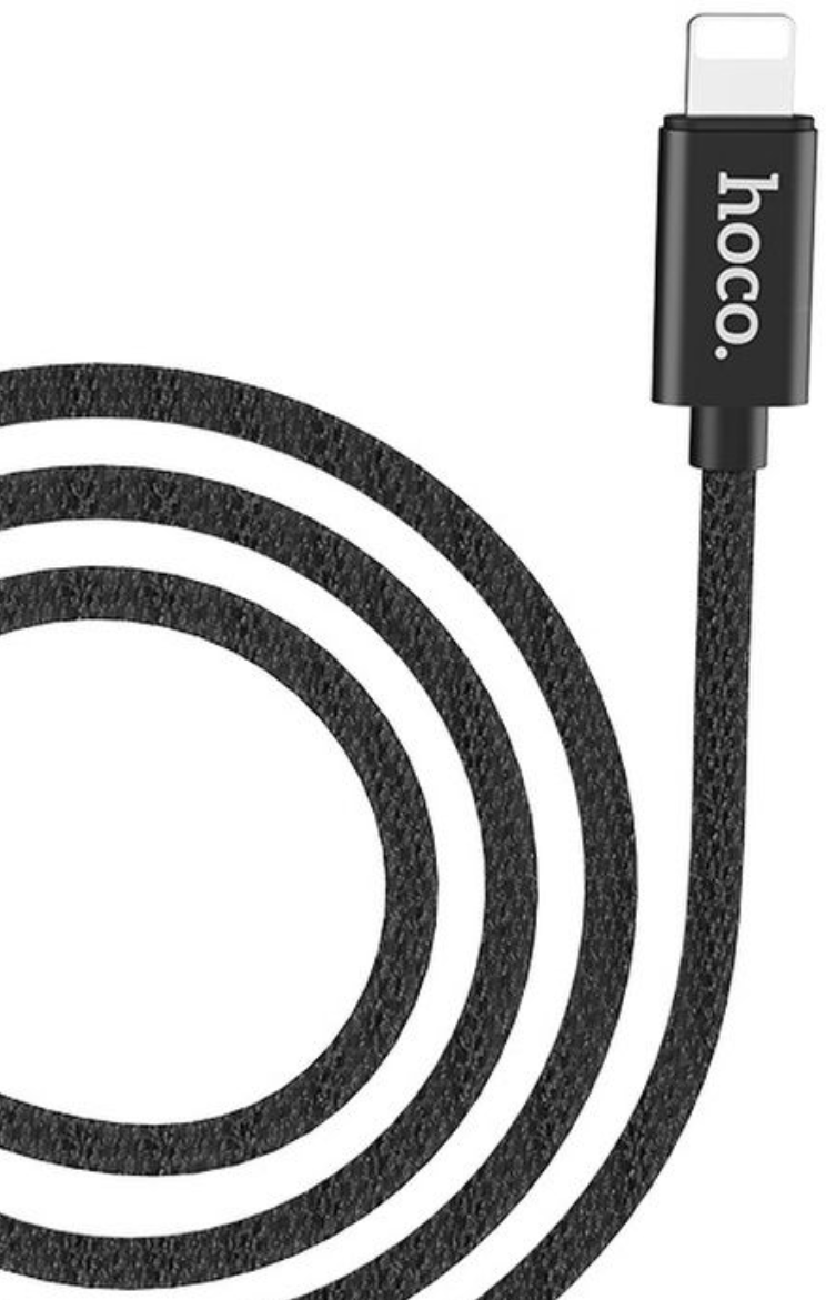 Адаптер Hoco UPA13 Sound Source Lightning - 3.5 Audio Cable Black (6957531096375) - фото №6