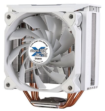 Устройство охлаждения(кулер) Zalman CNPS10X Optima II White RGB Soc-AM4/AM3+/1150/1151/1200/2011/2066 4-pin 17-27dB Al+Cu 180W 740gr LED Ret